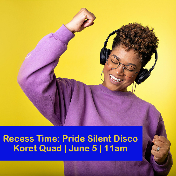 Pride Silent Disco | Koret Quad | June 5 | 11:00 am